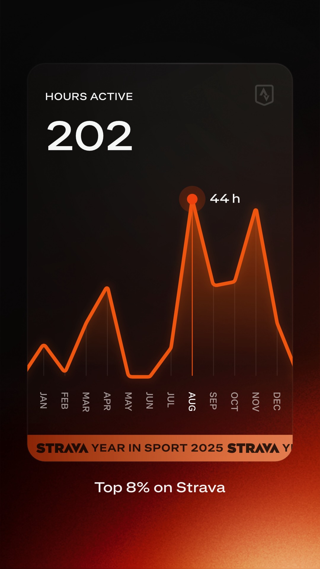 Strava year in review
