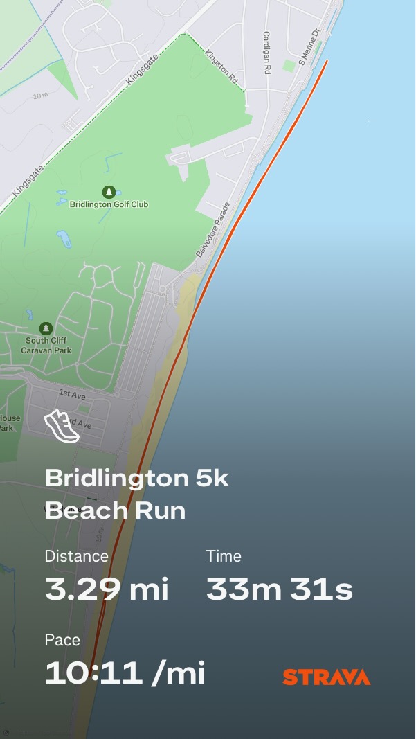 Bridlington Beach 5k